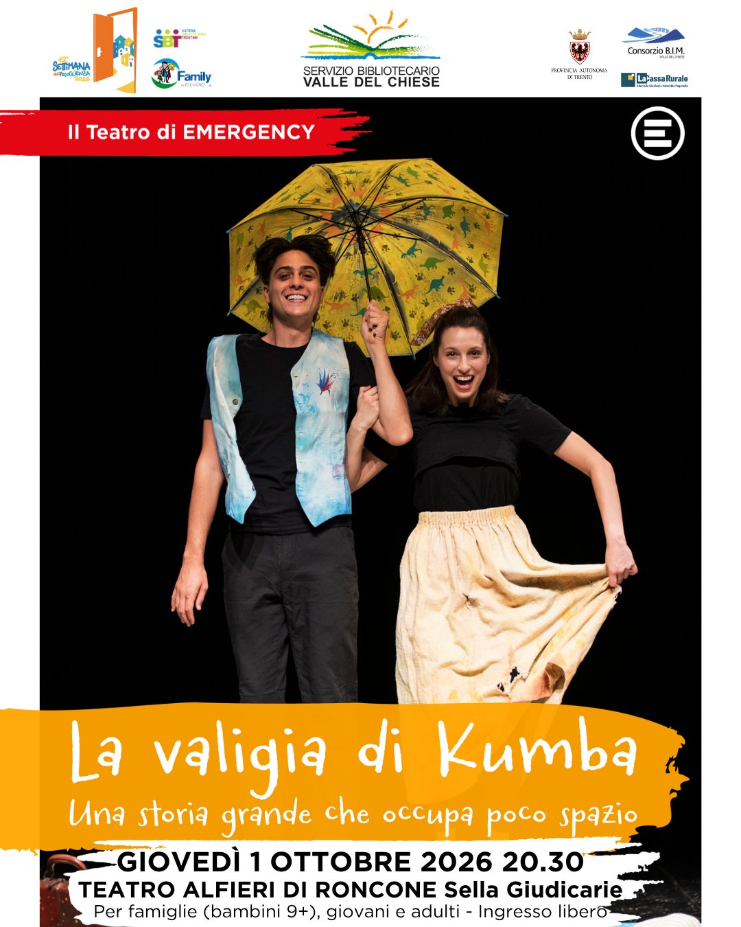 GIOVEDì 1 OTTOBRE 2026 TEATRO ALFIERI DI RONCONE 1